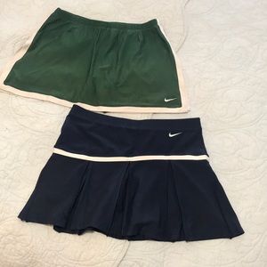 2 Nike tennis skirts